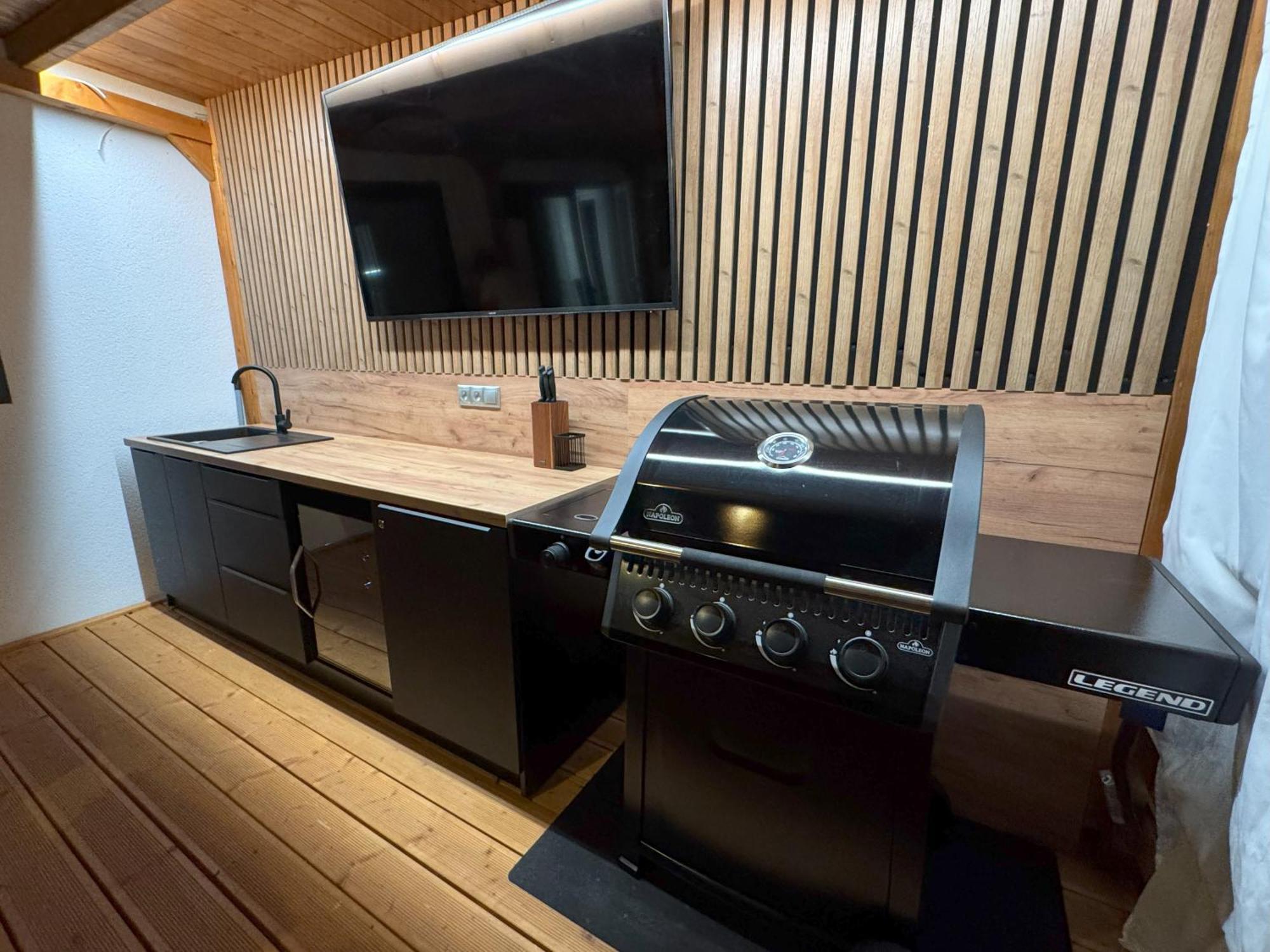Serenity Mobile House Drage Exterior foto